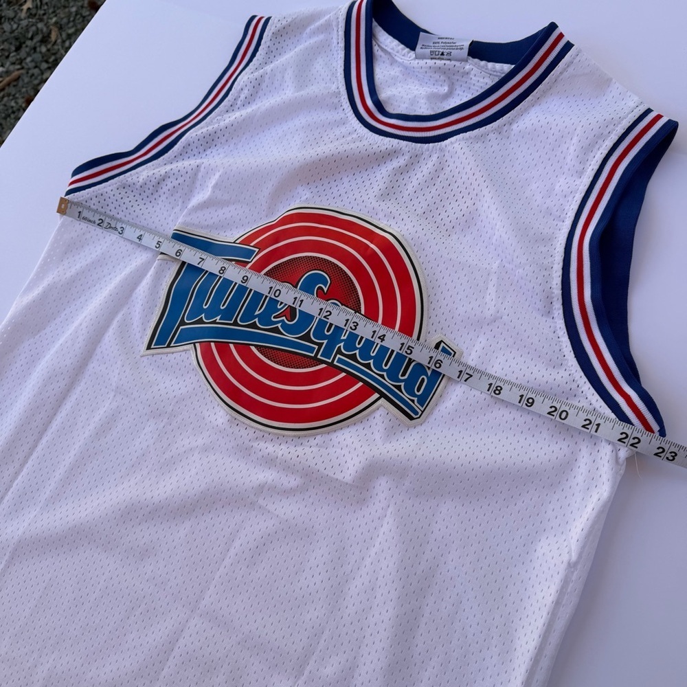 Vintage Tunes Squad Basketball Jersey Bugs Bunny Space Jam Size XL - Picture 5 of 6
